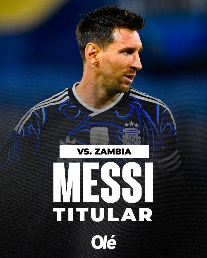 Kaiyun中国官网-斯卡洛尼确认：梅西将在对阵赞比亚的比赛中首发，小蜘蛛休息